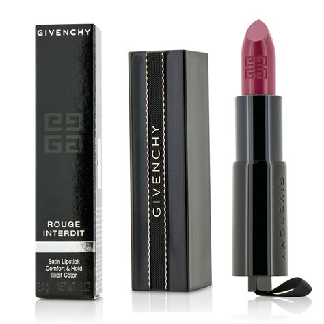 givenchy lipstick no 8 framboise obscura|Givenchy Frambois Obscur (08) Rouge Interdit Satin Lipstick .